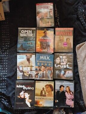 10 Ten DVDs Various Titles Various Genres Bundled Lot Good - Excellent Condition